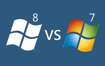 Microsoft windows 7 vs. windows 8